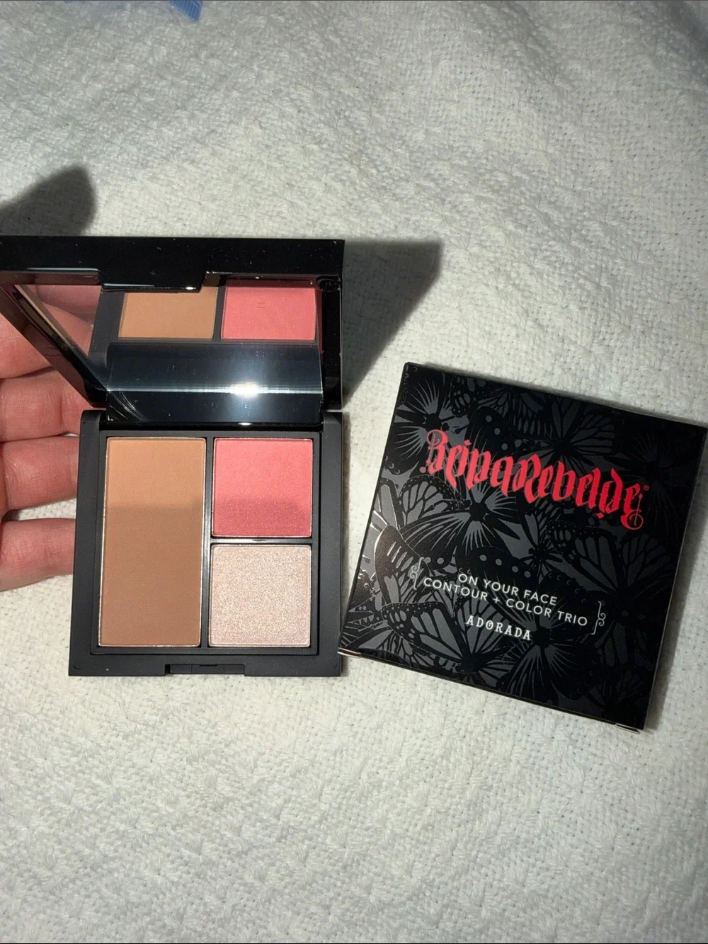 On Your Face Contour + Color Trio in Warm Peach